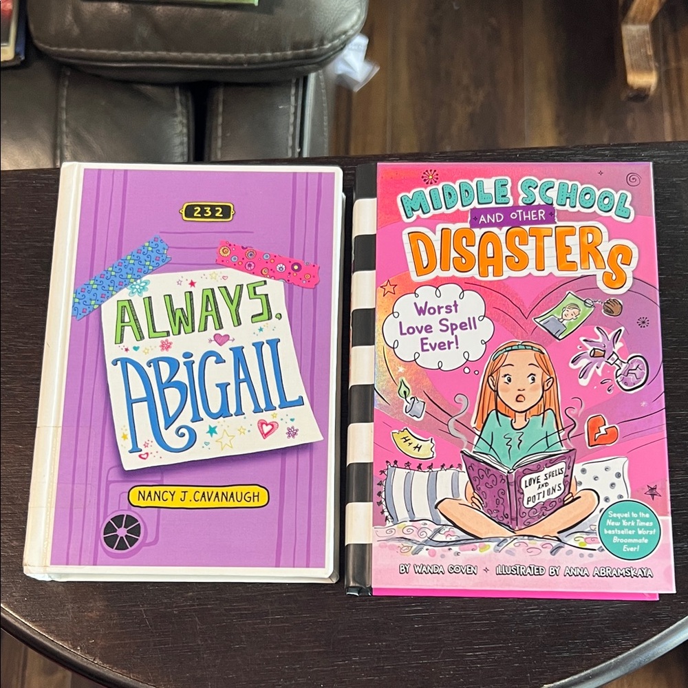 Colorful Middle School Book Set